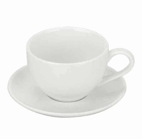 Plain Cup and Saucer