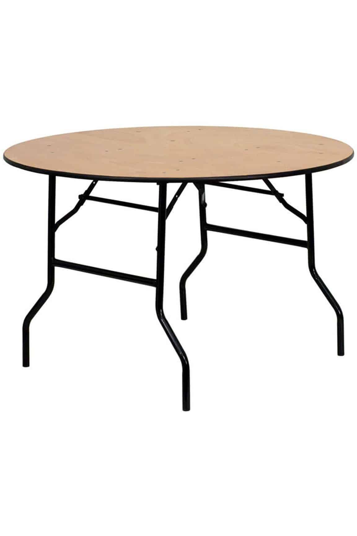 5ft 6in Round Table Hire Beds Herts, 5ft Round Table