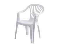 White Plastic Garden Chair For Hire Herts Beds and Bucks