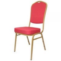 Royal Gilt Chair in Red For Hire Herts Beds and Bucks