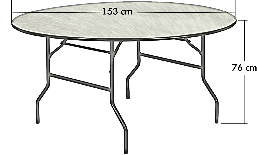 5ft Round Table Wa Carr Son, 5ft Round Table