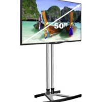 50′ TV Screen on Moveable Stand