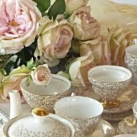 Vintage tea set hire bushey