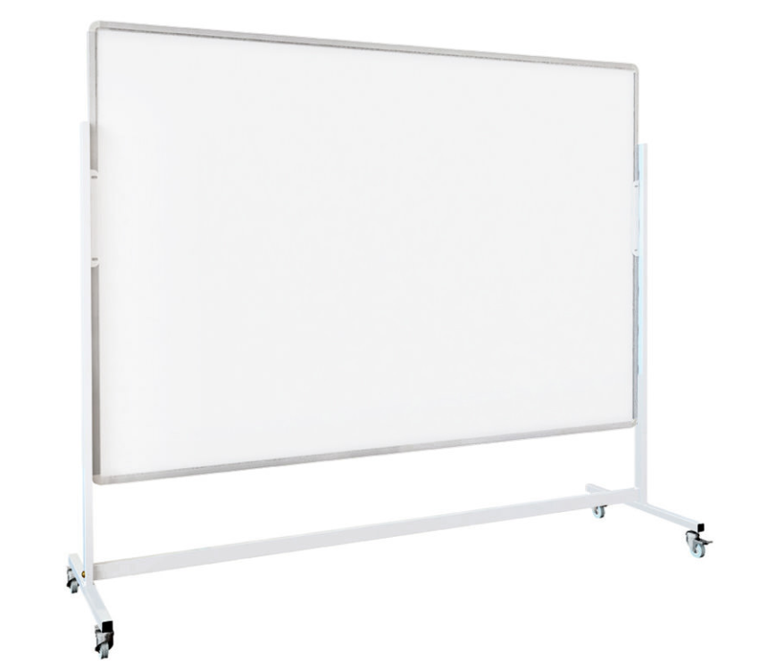 Extra Large Magnetic White Board on Wheels • WA Carr & Son