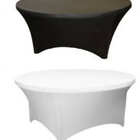 Round Spandex Table Cover Hire