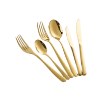 Lucie Gold Cutlery Hire